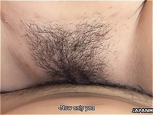 asian superslut gets her humid honeypot plowed so she finishes off