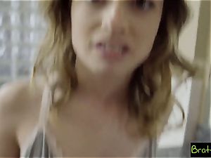 BrattySis - swift bang With bro And Gets Caught