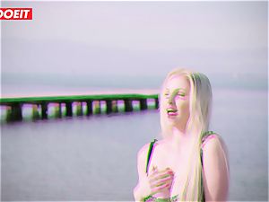 LETSDOEIT - ash-blonde Thot torn up firm By the Beach
